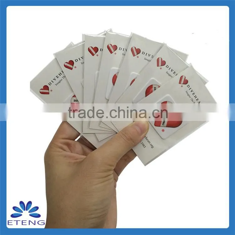 HOT & Fashion custom printing sticky mobile phone screen cleaner