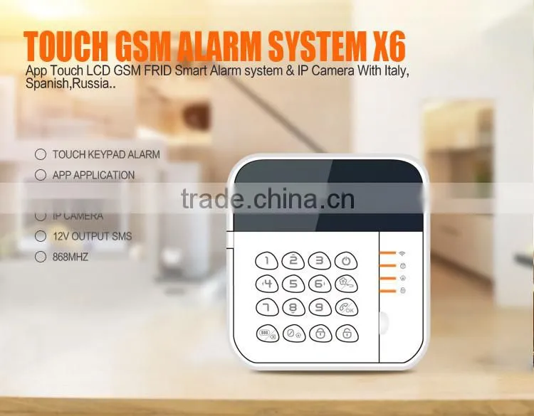 Good quality Door and window wireless gsm alarms system with wireless signal repeater