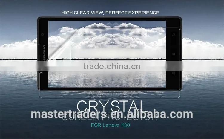 Original NILLKIN High Clear Crystal Screen Protector Protective Film For Lenovo K80 MT-3518