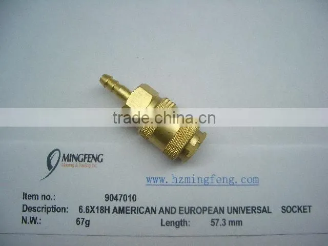 European market pneumatic compressor hose tail coupling