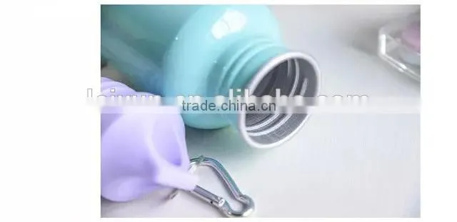small size mini cartoon print aluminum water bottle