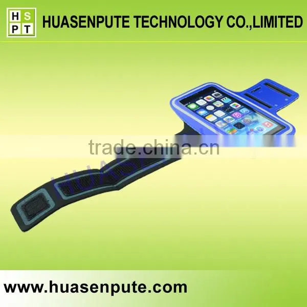 Wholesale 5.5 Inch Adjustable Waterproof Neoprene Outdoor Sports Armband For iphone 6 Plus