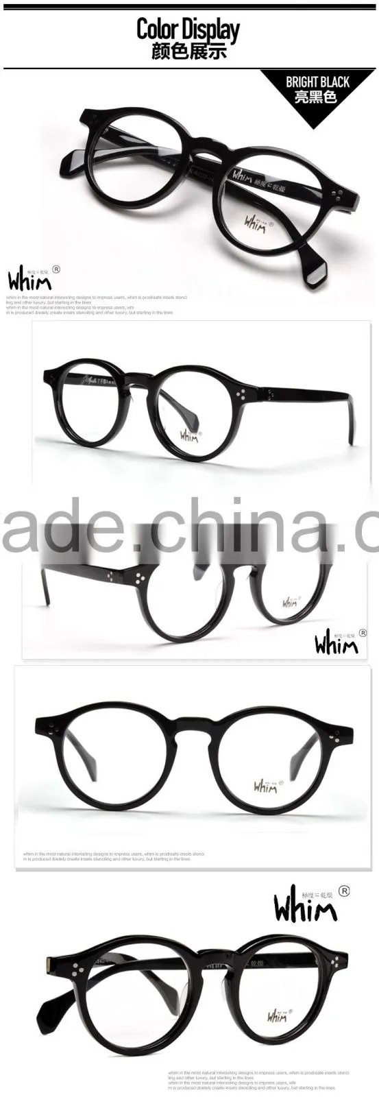 WHIM Handmade Italy Acetate Glasses With Optical Frame