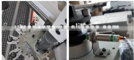 9KW Italy HSD air cooling spindle disk auto tool changer woodworking CNC machine disk atc woodworking router bits
