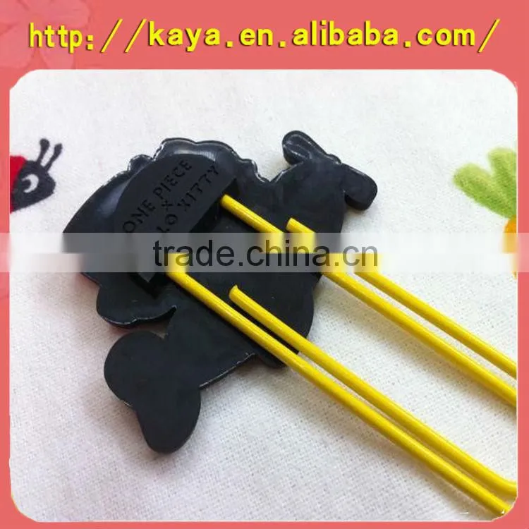 Custom handmade soft pvc 3d bookmark design