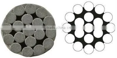 high quality steel wire rope manufacturer 1*19