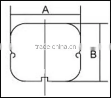 RW-SD Series PVC air conditioning Straight Duct