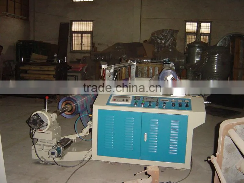 rewinder and slitter machine