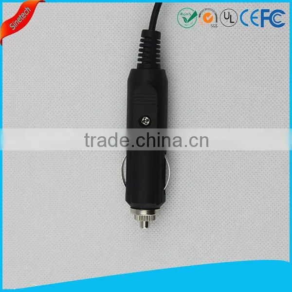 DC car cigarette lighter to Mini Din cable 4Pin for car refrigerator