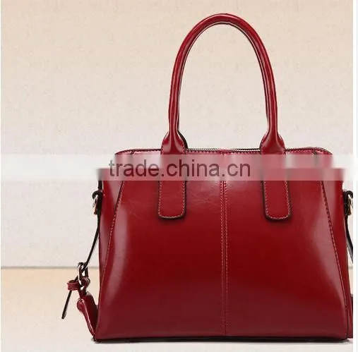 New Style Fashion Lady Leather Handbag Tote Bag