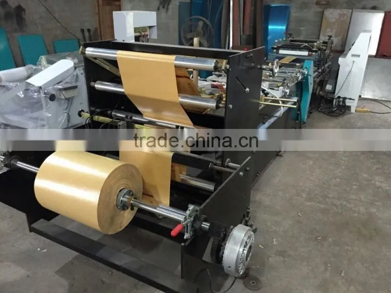 Snack Paper Bag Making Machine