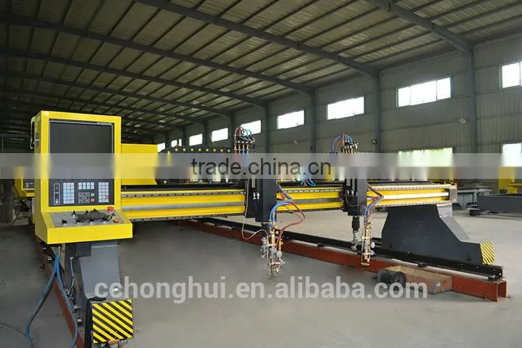 gantry cnc cutting machine gas cutter stable heavy duty cut steel aluminum