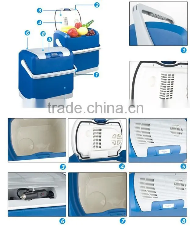 12v portable Semiconductor Cooling System Car Fridge Mobile Mini Freezer