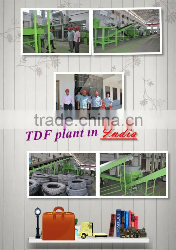 Automatic Hot Sale High Quality Waste Tire Shredding Machine