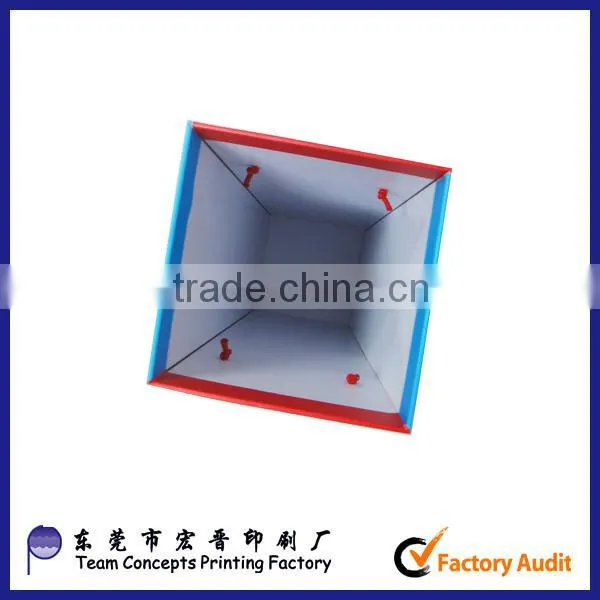 christmas decorative 1 bottle cardboard wine packaging box