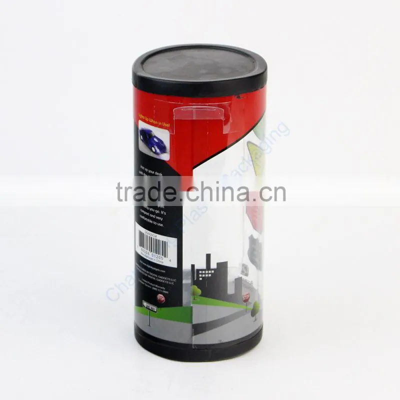 Customized Wholesale Round Plastic Packaging Box for Toys