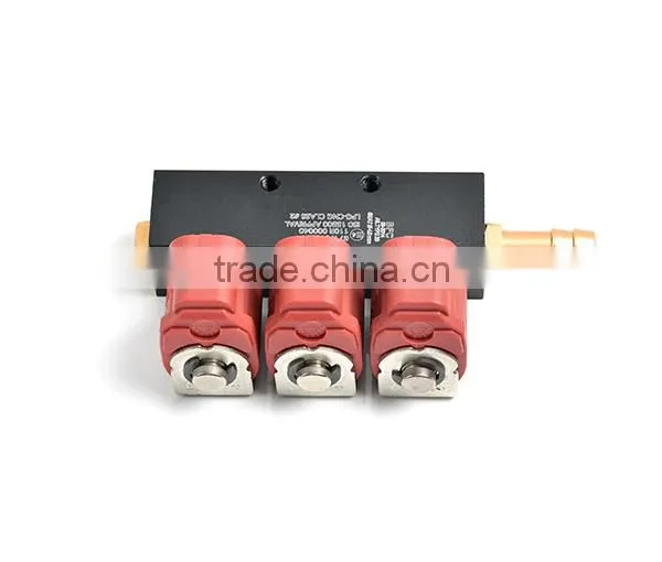3cyl cng injector rail nozzle for cng car truck