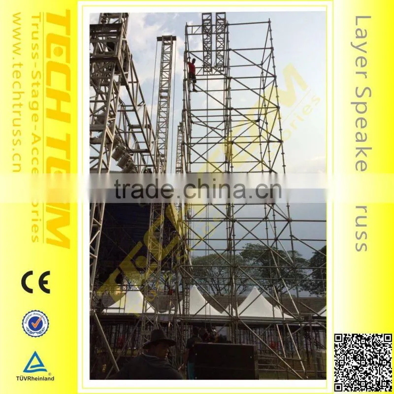 aluminum scaffolding/layer truss easy to assemble!