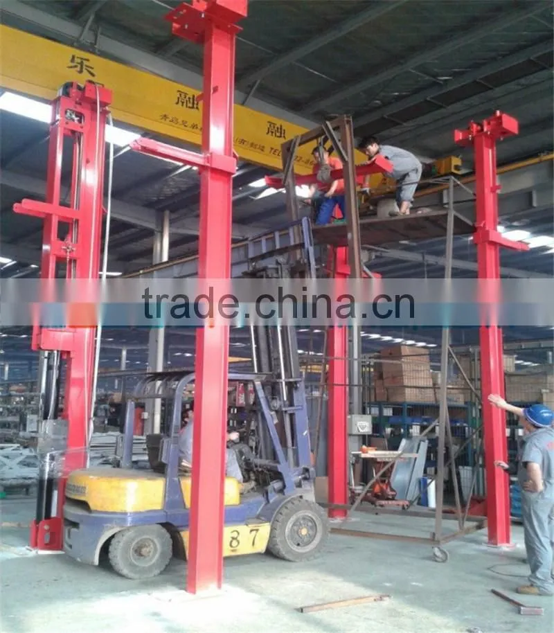 Multiple vertical parking smart automated parking system car stacker system