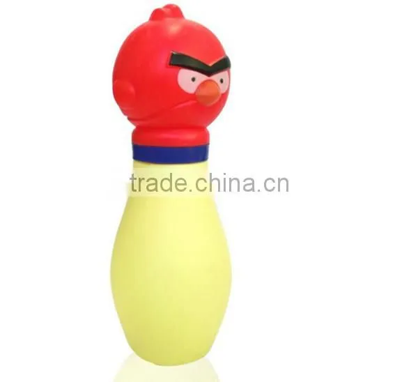 Plastic kids toy bowling ball bowling pin game toy
