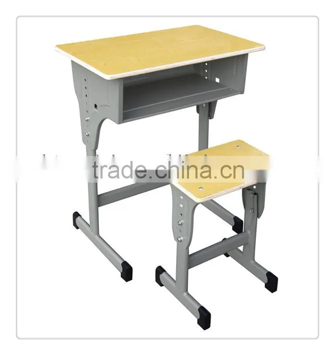 Primary adjustable school student desk with square stool TF-A-813