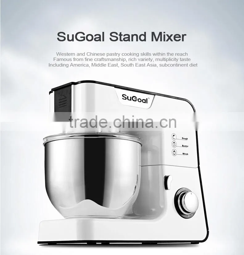2014 SuGoal kitchen appliance Poland spirial mixer mini flour mill stand mixer