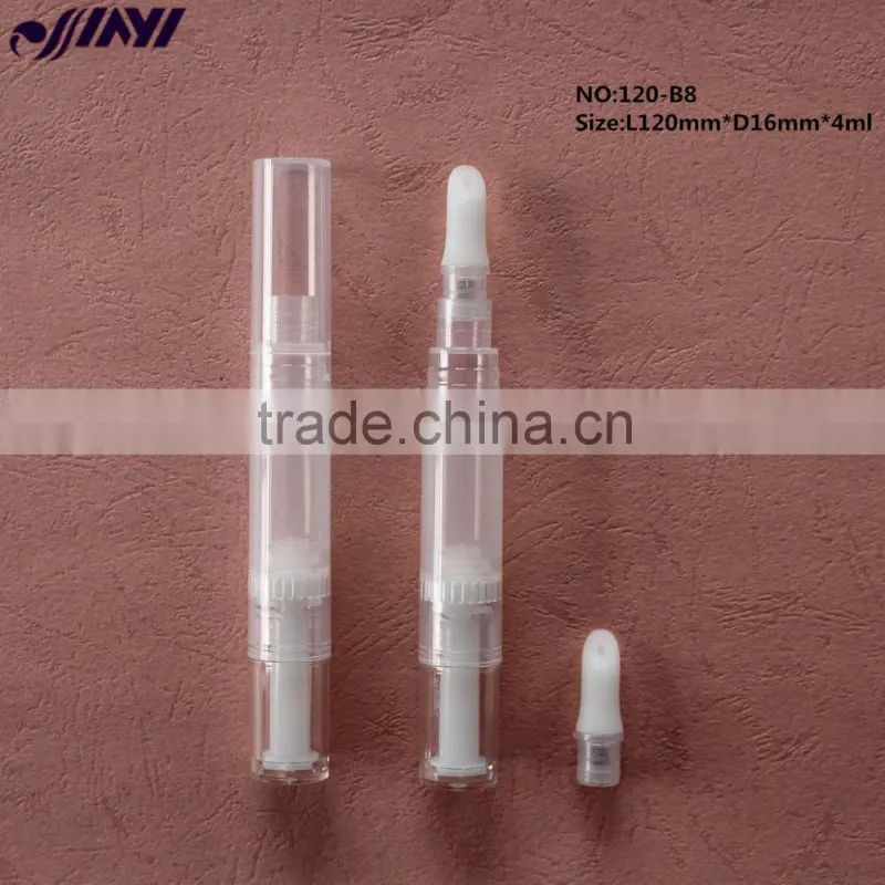 2.0-5ml Twist Cosmetic pen (empty package),lip gloss pen,teeth whiting pen