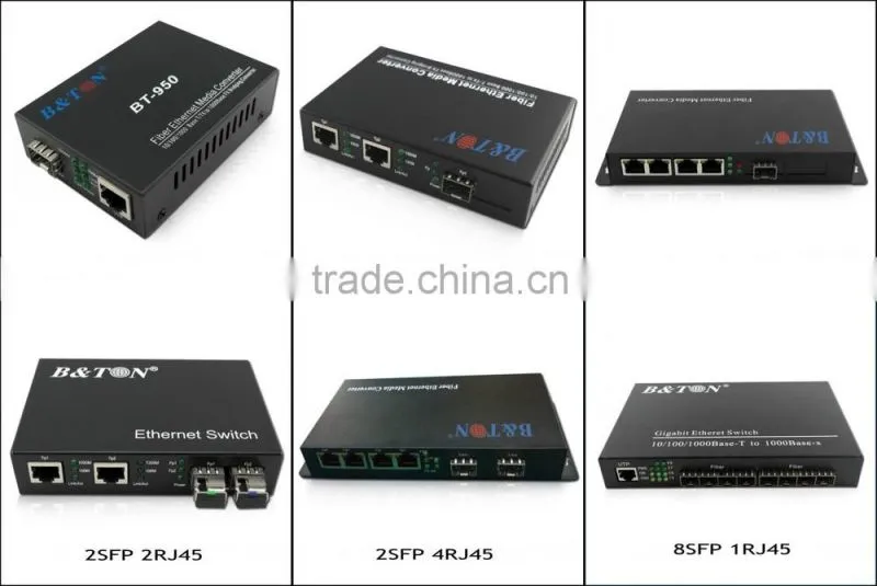 1000M 8SFP+1RJ45 Unmanaged Fiber Switch