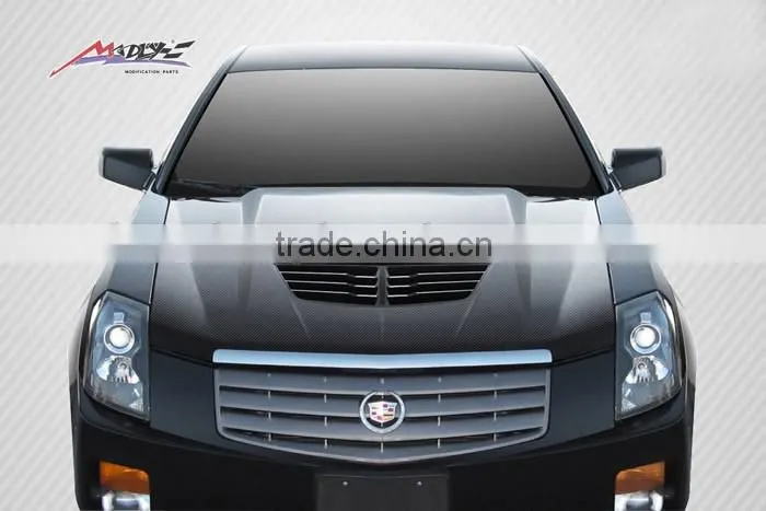 Carbon Hood for 2003-2007 Cadillac CTS Carbon Creations Stingray Z Hood for Cadillac CTS
