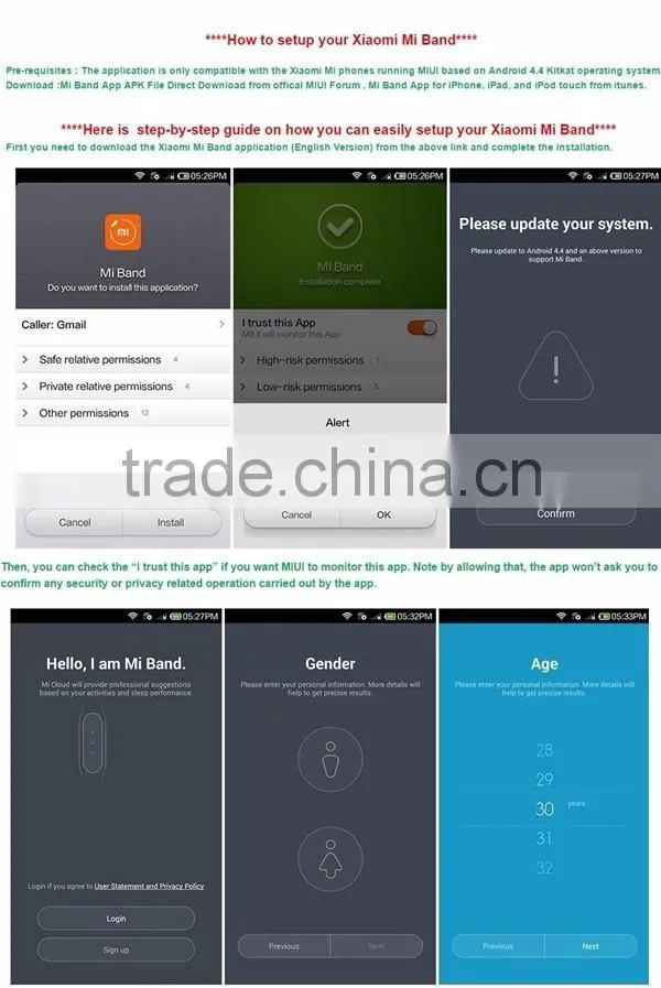 In Stock 100% Original IP67 waterproof smart pulse Passometer Fitness Tracker Xiaomi Mi Band 1S Miband Bracelet For Android IOS