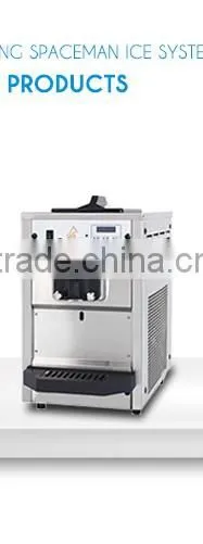 Hot selling counter top multi flavor ice cream maker machine 6225A