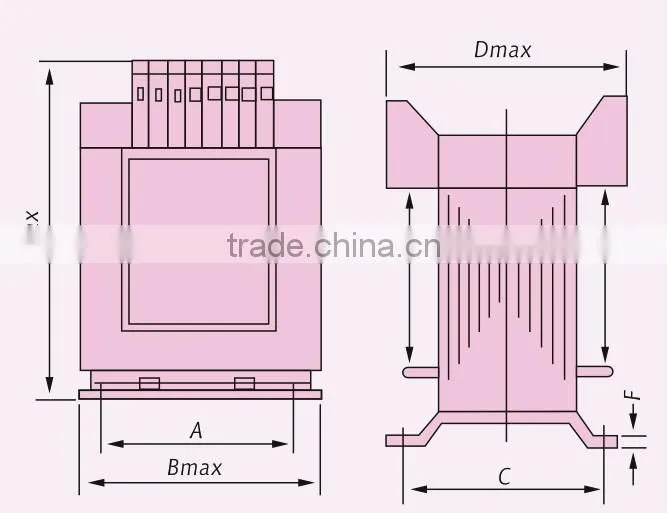 Manufacturer 1600VA Control Transformer ,Copper Transformer .