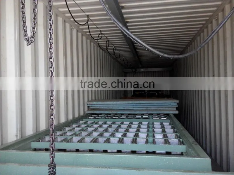 Industrial containrized block ice machinery alibaba in spanish