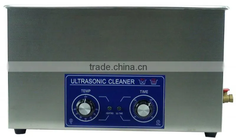 30L desktop machine control with heating stainless steel ultrasonic cleaner