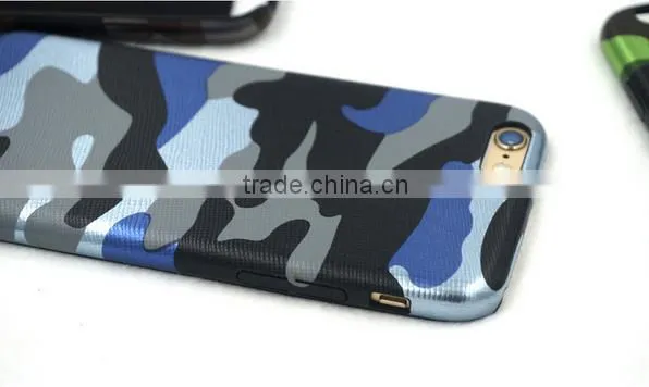 2016 Alibaba Newest Camouflage Pattern Mobile phone cover for iphone 6s plus