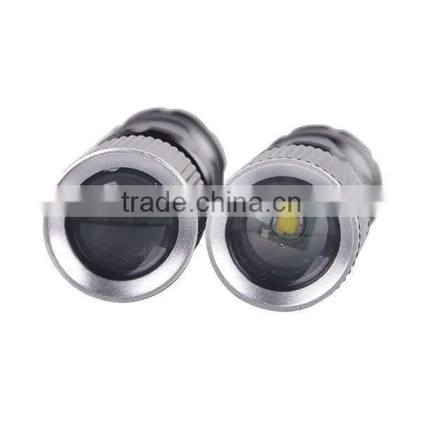 Premium Quality Graded Anti-Sliding Design 240 lm zoomable Mini LED High power Flashight