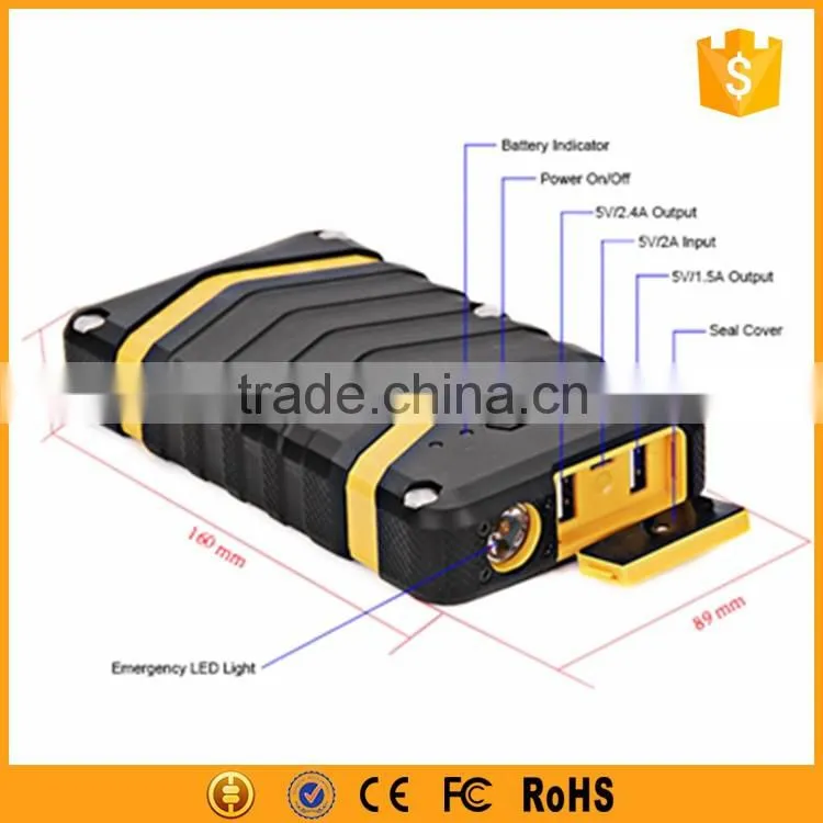 High quality robust rohs power bank 20000mah for cell phone