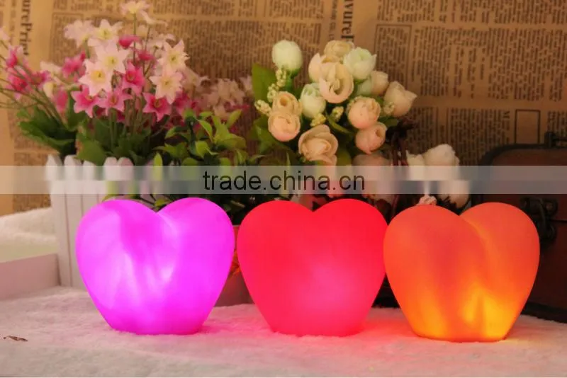 LED love heart light decoration light for wedding Valentine or party holiday
