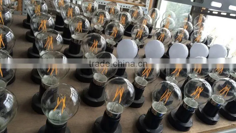 2016 new Glass body 360 degree G45 led bulb filament lamp E27