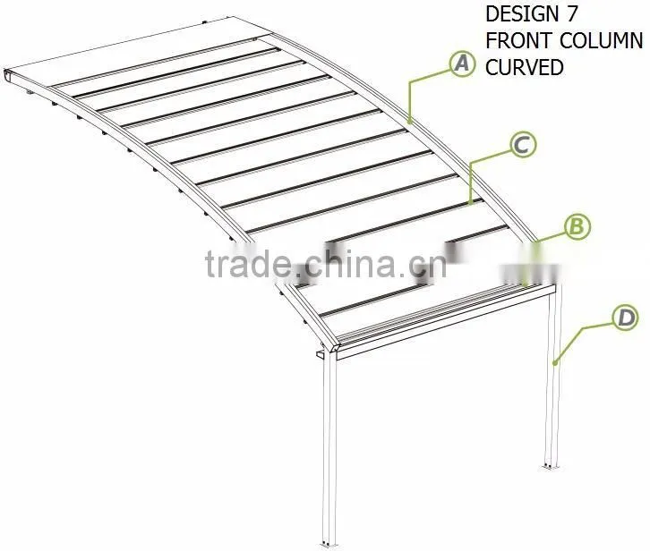 Retractable Pergola Shade/Retractable Pergola Patio Covers