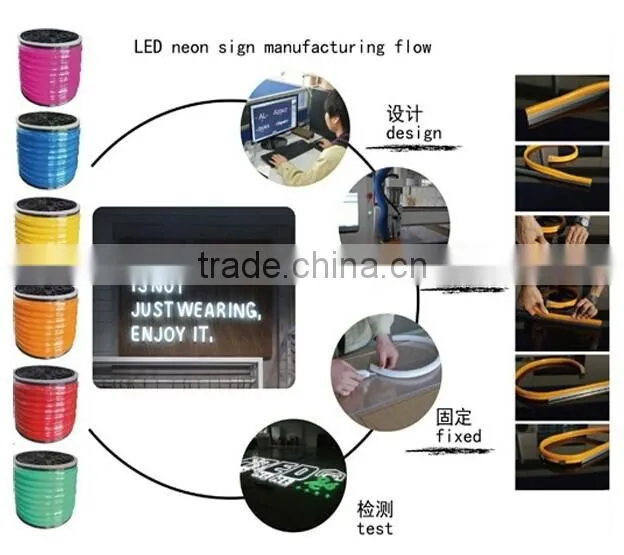 Factory Price Ultra Thin Led Neon Flex Rope Light