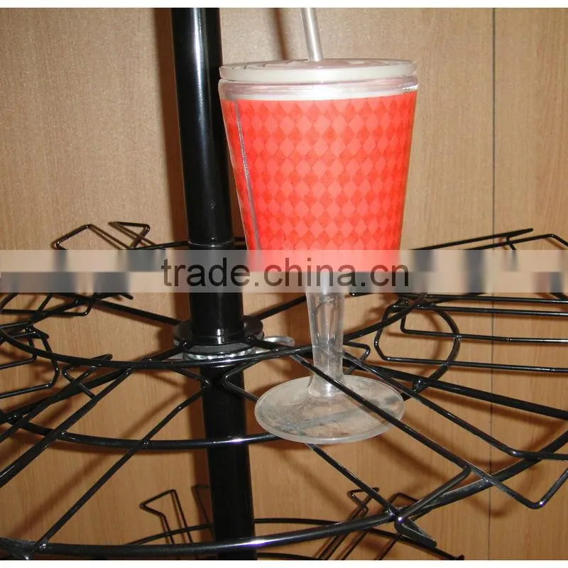 high standard spinning goblet display stand