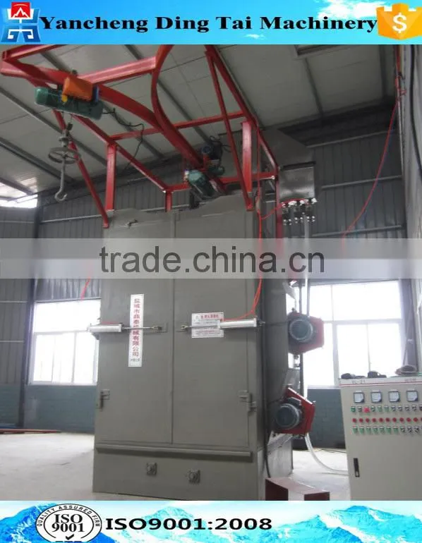 Professional sale DTQ37 series shot polishing machine /Lifting Hook Type Shot Blast Cleaning Machine