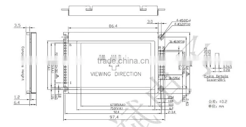240160 LCD module