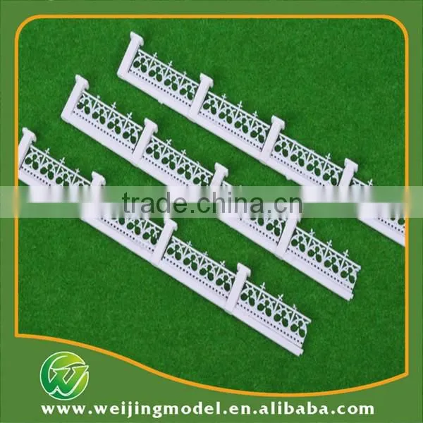 2016 new model fence in plastic in 1/100