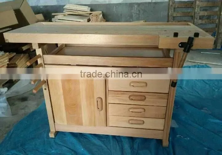 Pine jewelry table cabinet
