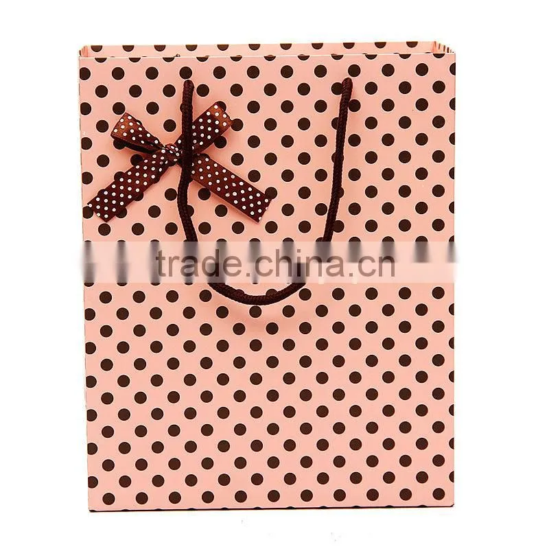 For hostess gift paper bag paper bag gift bag shopping paper bag low price customized logo