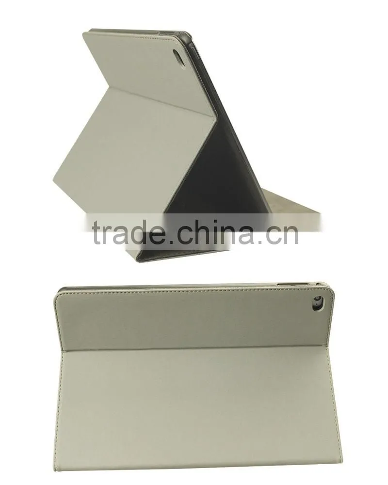 Top Quality Sheepskin Stand Card Slots Leather Case For iPad Air 2/Air