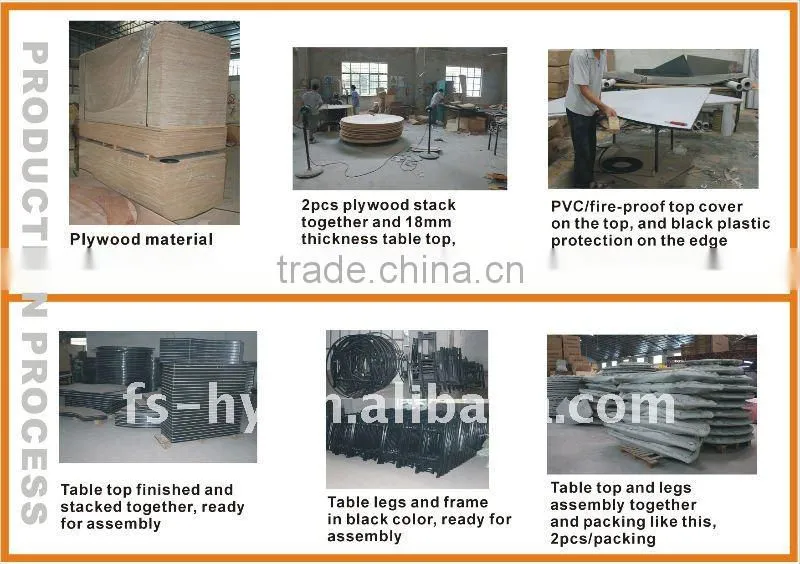 Banquet folding table HY-102