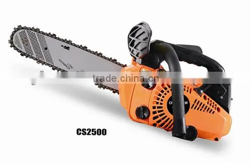 25cc Gas pocket chain saw 2500 with 10" 12" Guide Bar